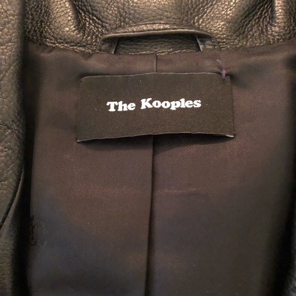 The Kooples Leather Biket Jacket (XS) - Picture 2 of 2